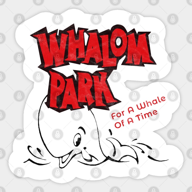 Whalom Park Sticker by karutees